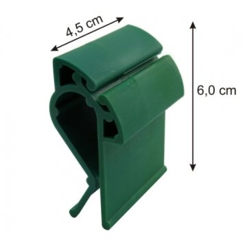 Kistenklammer 60 x 45 mm grün