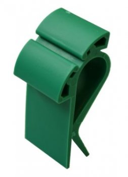 Kistenklammer mini 55 x 27 mm grün