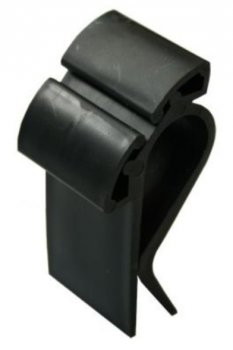 Kistenklammer mini 55 x 27 mm schwarz