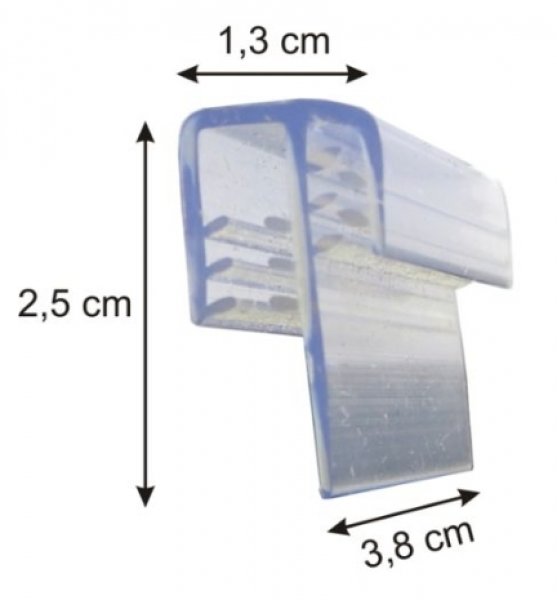 SuperGrip 38 mm transparent für CC-Wagen