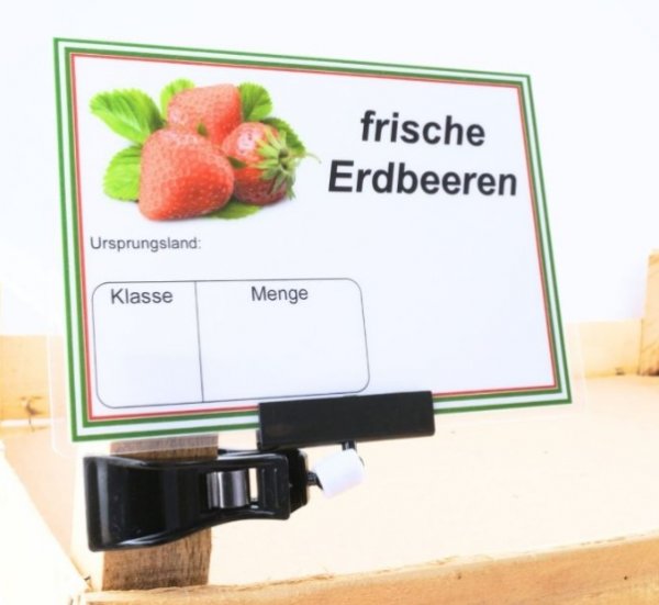 Gelenkklammer gross  90x50 mm schwarz