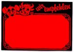 Laminatpreisschild DIN A 7 Schwein/Rind